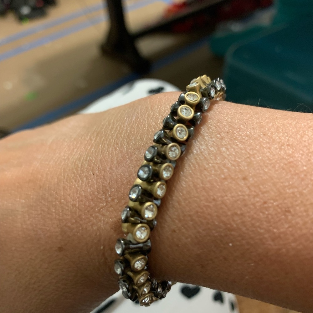 Stella & Dot mixed metal bracelet